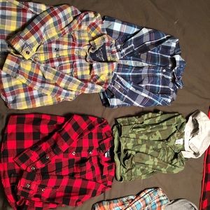 Boys flannels